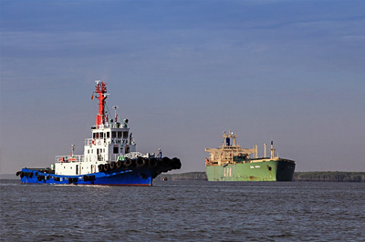 Tugboat in Vungtau