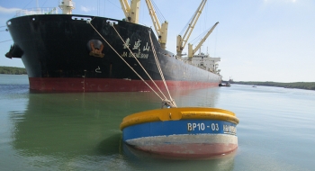 HAIVANSHIP chính thức đưa vào hoạt động bến phao BP.10 (100.000 DWT) tại khu vực Gò Gia
