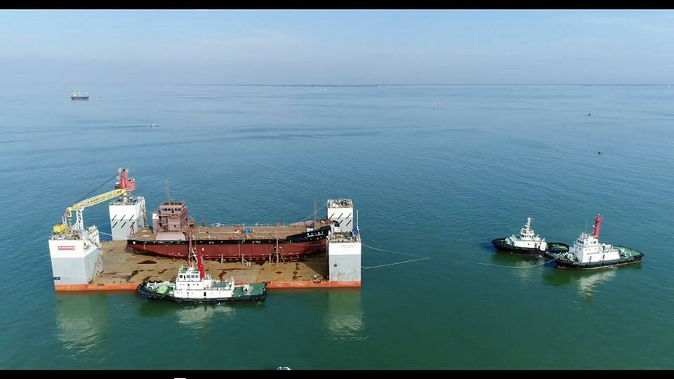 marine salvage Service Award