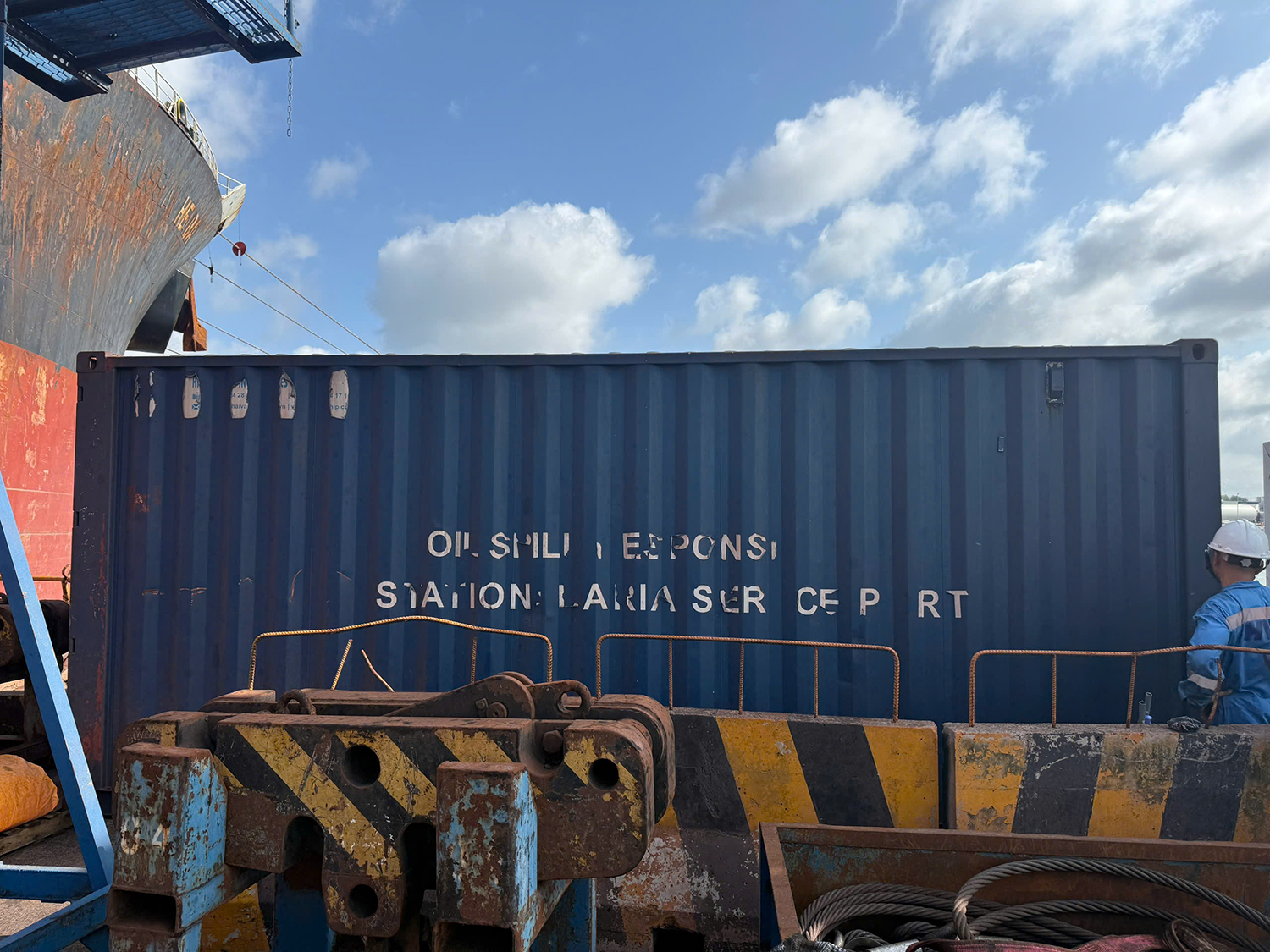 oil spill response station